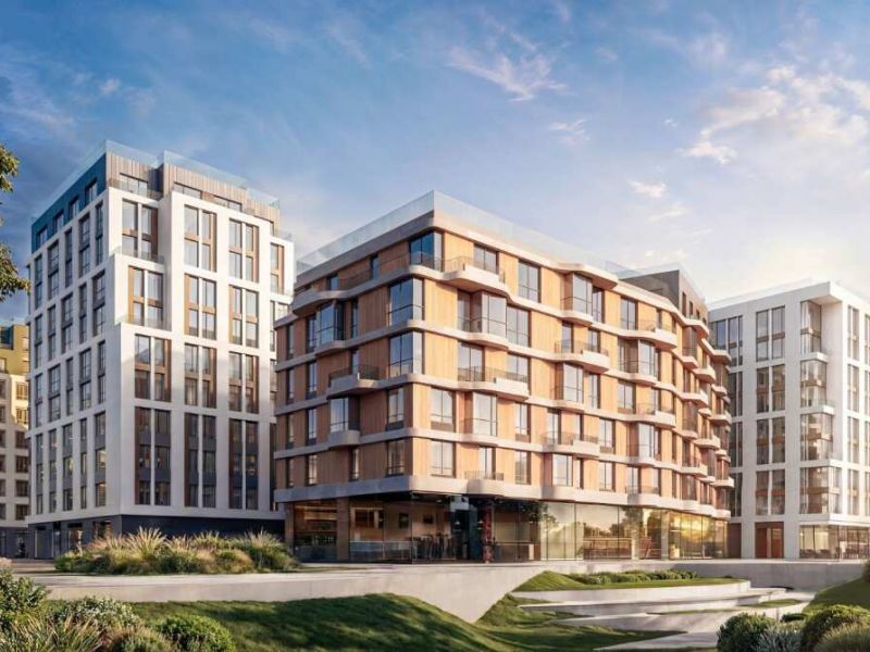 трёхкомнатная квартира в новостройке в ЖК Левел Волга, корпус 4