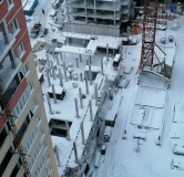 Ход строительства дома секция 16,17 в ЖК Ельцовский -