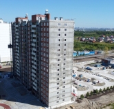 Ход строительства дома 10 в ЖК Радуга Сибири -