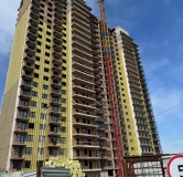 Ход строительства дома № 175 в ЖД По ул. Калинина -