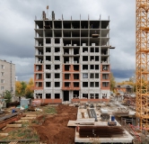 Ход строительства дома 31 в ЖК Гравитация -