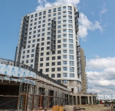 Ход строительства дома 3 в ЖК Lake Town -