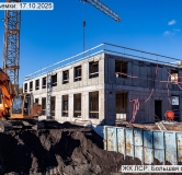 Ход строительства дома 3А.1 в ЖК ЛСР.Большая Охта -