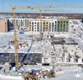 Ход строительства дома 1 (ГП-4) в ЖК Ритмы -