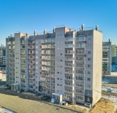 Ход строительства дома 13 в ЖК Вишневая Горка -
