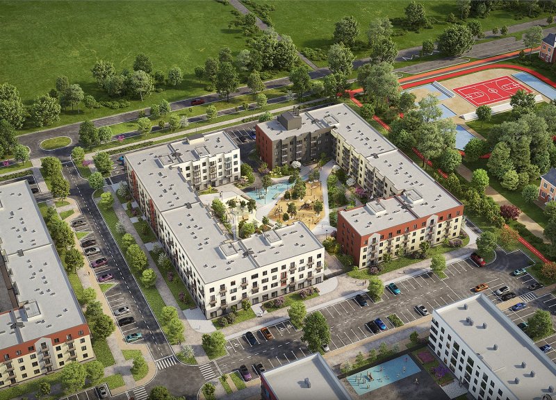 Дом 3 (ГП-8) в ЖК Зеленые аллеи - фото 1