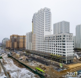 Ход строительства дома № 3, корпус 3 (ГП-1.1) в ЖК Космо -