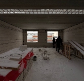 Ход строительства дома 23а в ЖК По ул. Лесная -