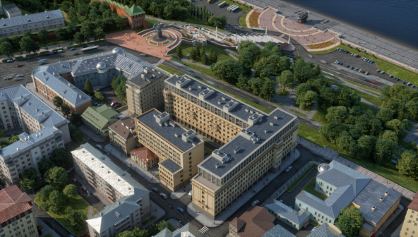Жилой комплекс (ЖК) «Георгиевский» в Нижнем Новгороде