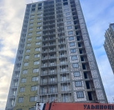 Ход строительства дома блок А в ЖК Матур-НК -