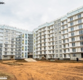 Ход строительства дома 1.9 в ЖК Родные росы -