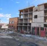 Ход строительства дома 1 в ЖК Теплые Кварталы -