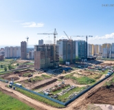 Ход строительства дома 4 в ЖК Аллея Парк -