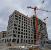 Ход строительства дома 6 к2, ГП-12 (2 этап) в ЖК Айвазовский (Айвазовский City) -