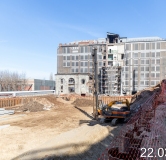 Ход строительства дома № 40, корпус 1.1.5 (Благовещенские башни) в ЖК GloraX Premium Черниговская -