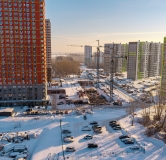 Ход строительства дома 19, секции 2-5 в ЖК Ясный Берег -