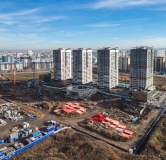 Ход строительства дома 2, 4 этап в ЖК Чижи -