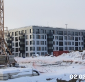 Ход строительства дома 12 в ЖК Плюс Пулковский -
