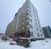 Ход строительства дома 5 в ЖК Лето -