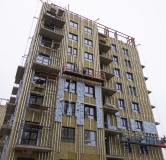 Ход строительства дома Корпус 2, 1 этап в ЖК Соседи -