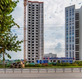 Ход строительства дома 2 в ЖК Речной Парк -