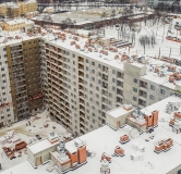 Ход строительства дома 11, корпус 1 в ЖК Кантемировская 11 -