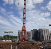 Ход строительства дома 4 в ЖК Алтын Яр -