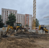 Ход строительства дома 1 в ЖК Уникум на Амирхана -