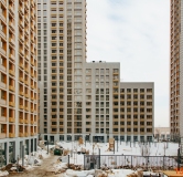 Ход строительства дома корпус 1 в ЖК Сиберово -