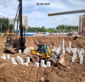 Ход строительства дома 4 в ЖК Алтын Яр -