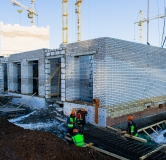 Ход строительства дома 1 в ЖК Калина -