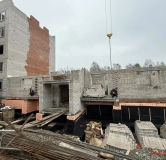 Ход строительства дома 2/3, секция А в ЖК Микрорайон №9 -