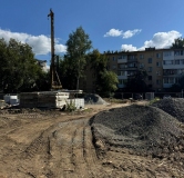 Ход строительства дома 1 в ЖК Чаадаев -