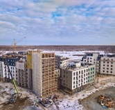 Ход строительства дома 1, секция В,Г,Е в ЖК Город L-Town -