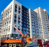 Ход строительства дома 4 в ЖК Династия -