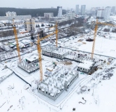 Ход строительства дома 1 в ЖК Береговой -