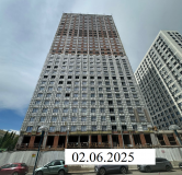 Ход строительства дома 39/3 в Апартаменты CENTRAL PARK -
