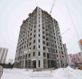 Ход строительства дома 10 в ЖК Прео-8 -