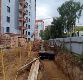 Ход строительства дома 1 в ЖК Крылья -