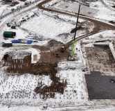 Ход строительства дома 10, корпус 2 в ЖК Остров-сад -