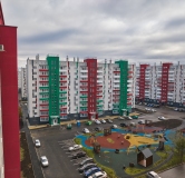 Ход строительства дома 18 в ЖК Вишневая Горка -