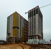 Ход строительства дома 35 в ЖК Суворовский -