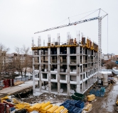 Ход строительства дома 93 в ЖК По ул. Полевая -