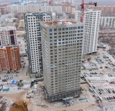 Ход строительства дома 4 в ЖК Астон. Геометрия -