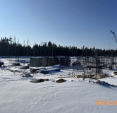 Ход строительства дома 8 в ЖК Изыскателей 219 -