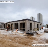 Ход строительства дома корпус 3.2 в ЖК Октябрьская Набережная -
