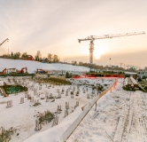 Ход строительства дома 1 в ЖК Паскаль -