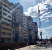 Ход строительства дома № 208 в ЖК Солнечный город -