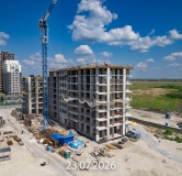 Ход строительства дома 25, ГП-72.107 в ЖК Мириады -
