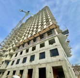 Ход строительства дома 1 в ЖК Аквамарин (Авторский дом на Донской) -